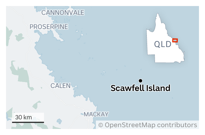 Reef Gecko Map New species of leaf-tailed gecko discovered on Scawfell Island in Great ...