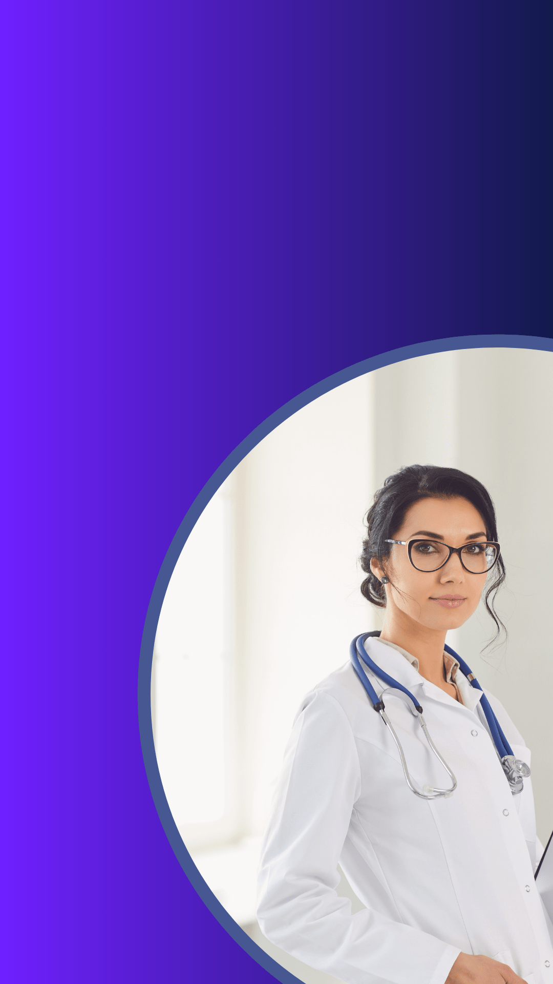 coat,lab coat,adult,female,person,woman,long sleeve,glasses,earbuds,face