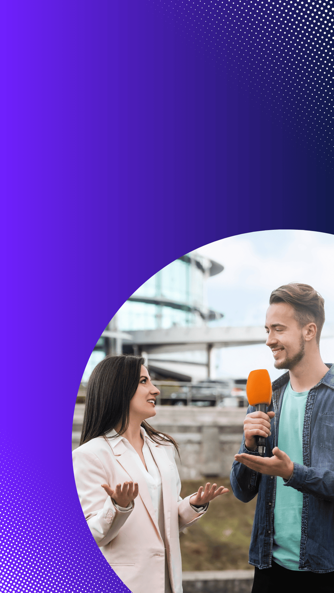 conversation,person,adult,female,woman,interview,male,man,coat,jacket