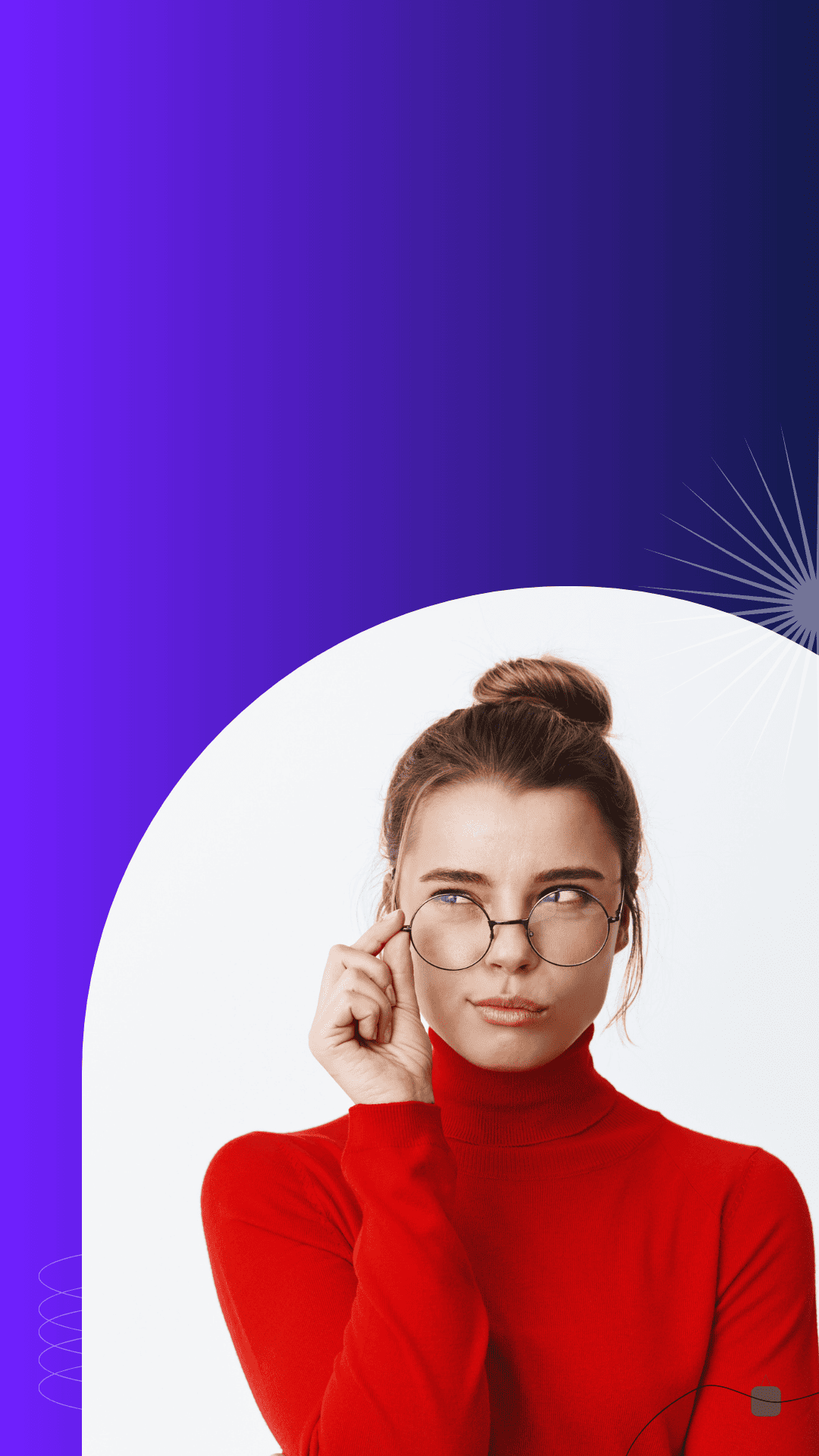 photography,face,head,person,portrait,smile,glasses,long sleeve,adult,woman