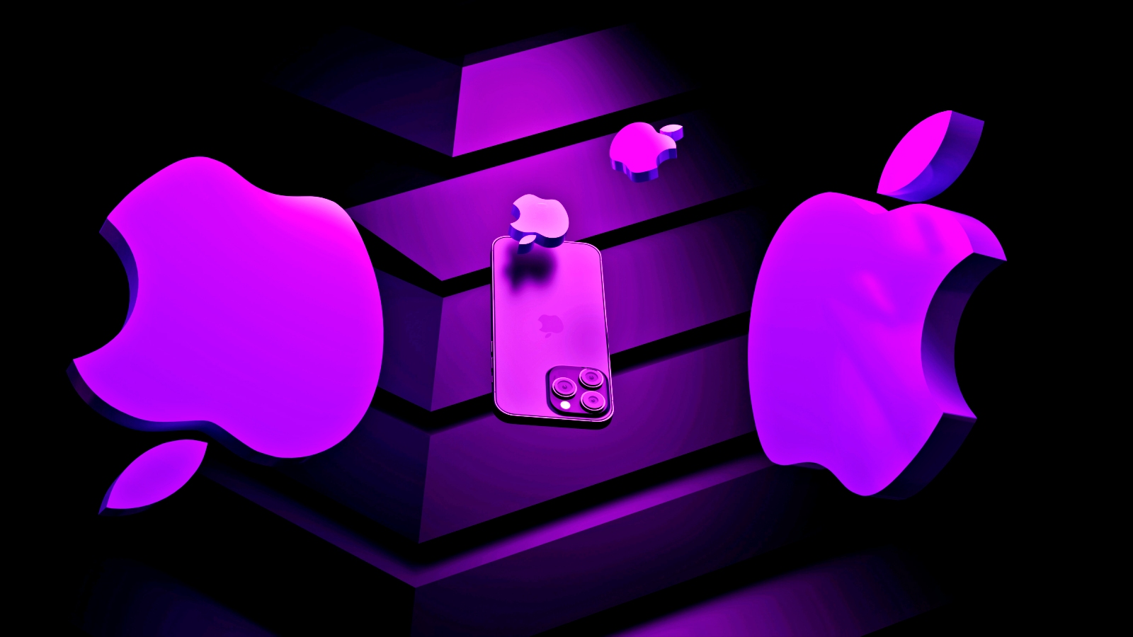 purple,bottle,mobile phone,phone,art,graphics,cosmetics,perfume,light,gemstone