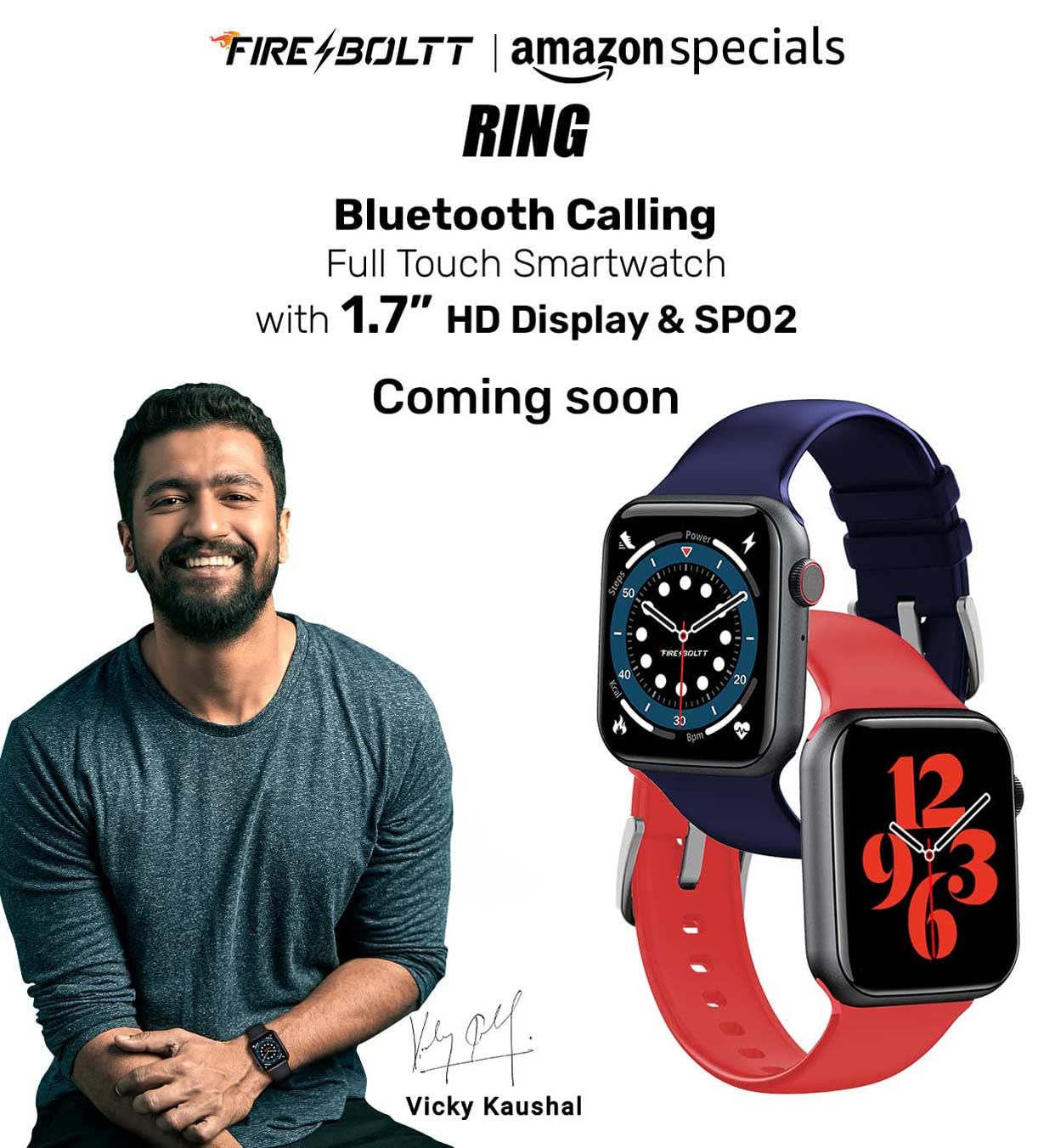 Refurbished) Newly Launched Fire-Boltt Ring 3 Bluetooth Calling Smartwatch  1.8