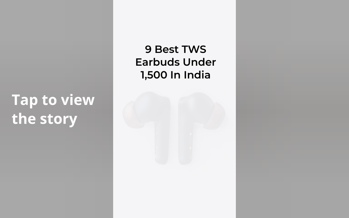 Best tws earbuds discount under 1500 in india