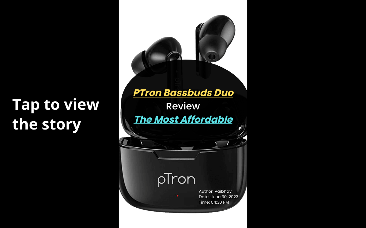 Ptron bassbuds best sale duo review