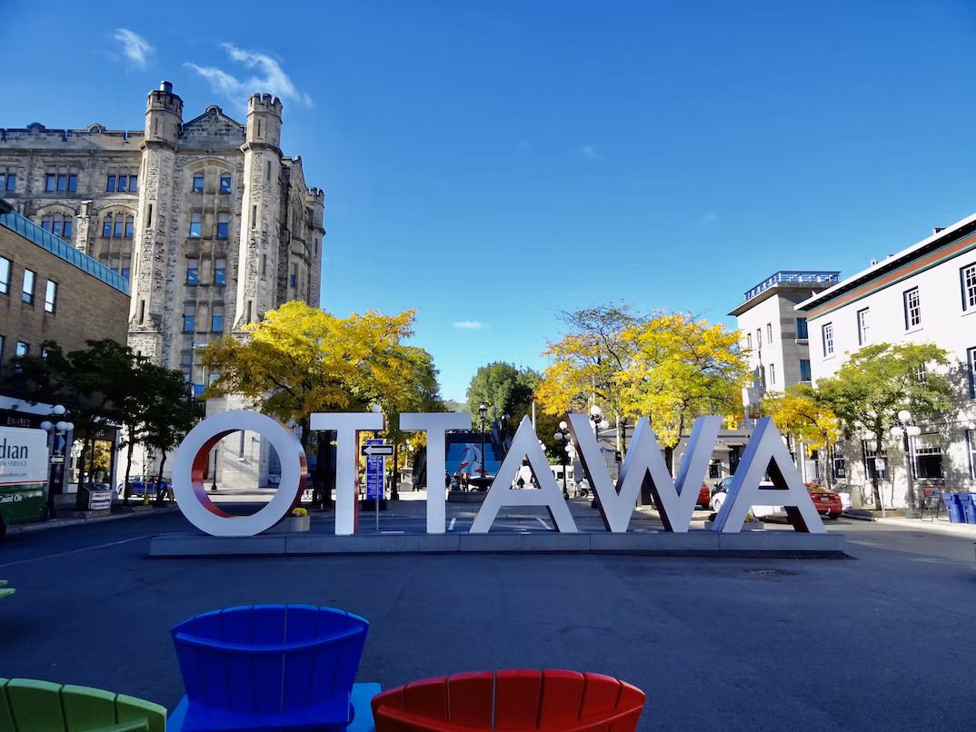 sign,ottawa,blue,sky