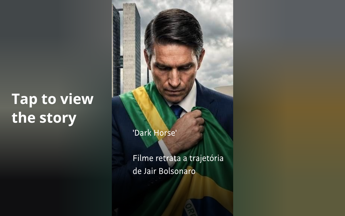 'Dark Horse': Filme retrata a trajetória de Jair Bolsonaro