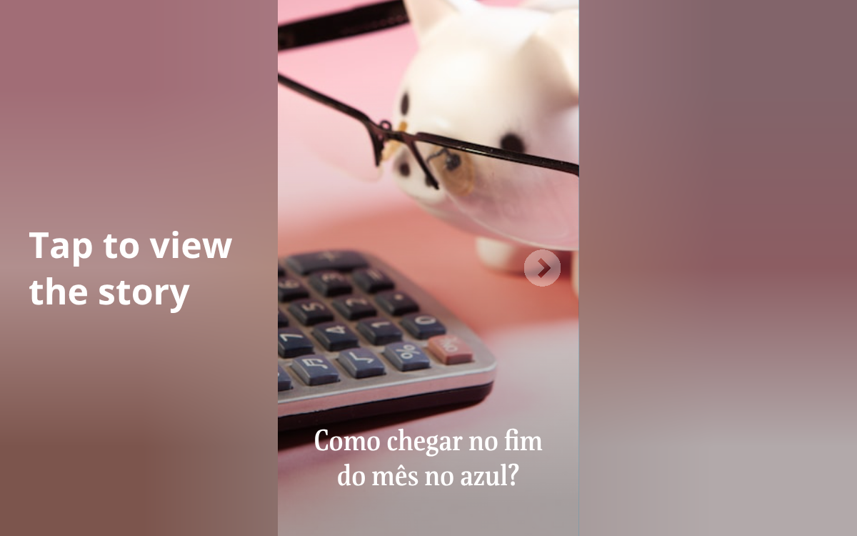 Como chegar no fim do mês no azul?