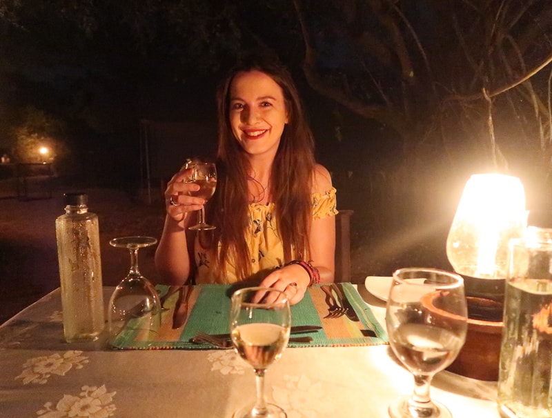 dinner,drinks,person,human,smiles