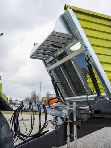 Miniature Moissonneuse-batteuse CLAAS Trion 750 Terra Trac avec coupe CONVIO 1080 FLEX - Limité